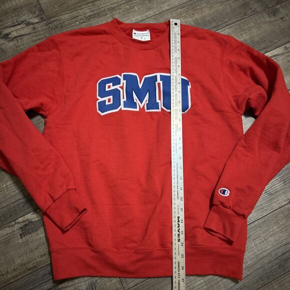 SMU Southern Methodist University Mustangs Sweatshirt Adult Medium - Picture 4 of 8